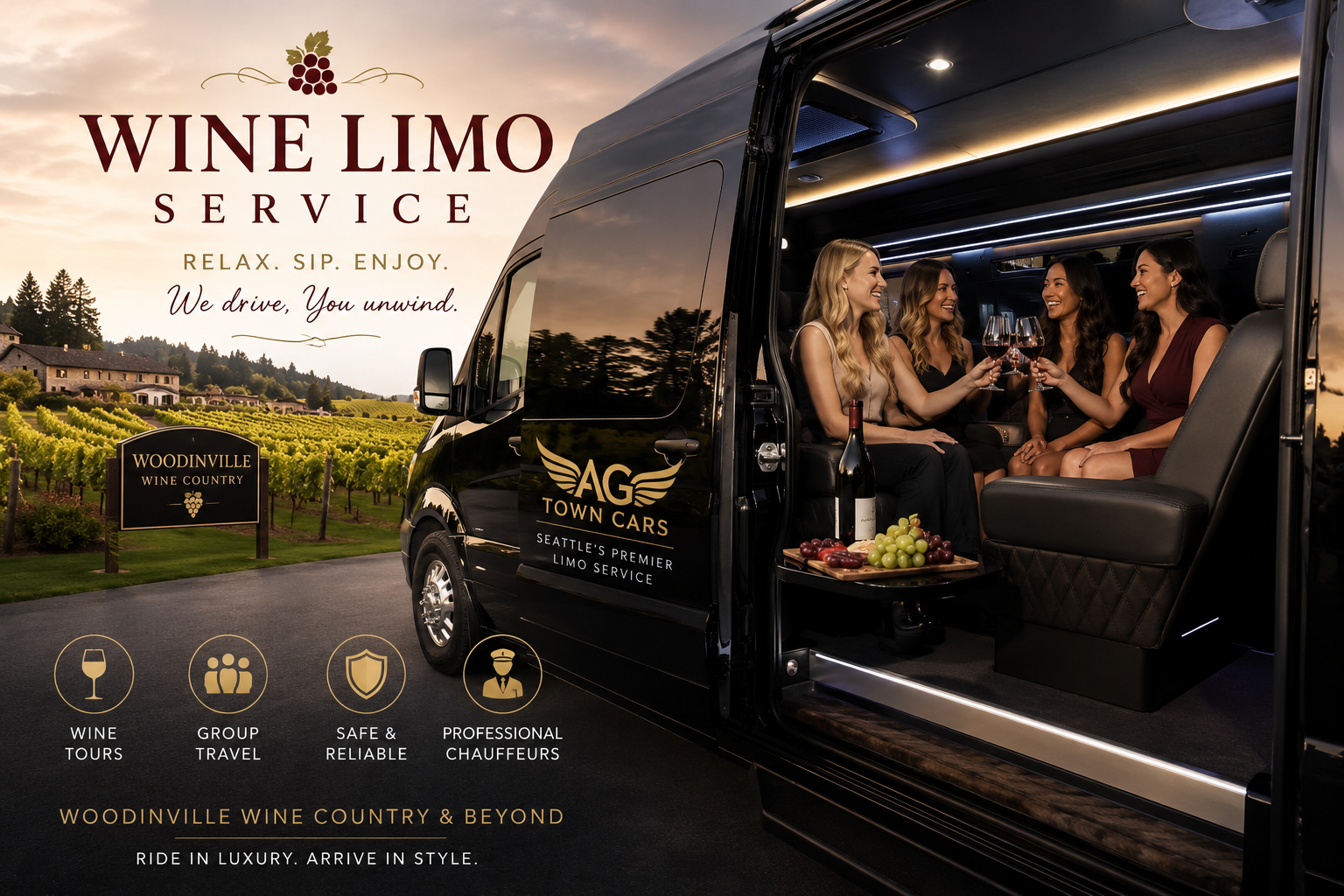 Wine Party Bus Rentals