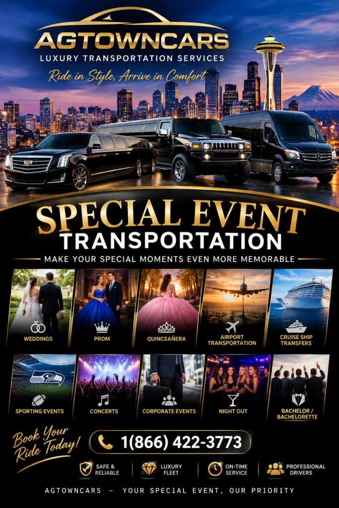 Special Event Transportation by agtowncars